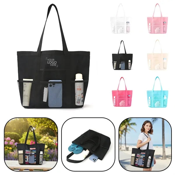 Mesh Beach Tote Bag