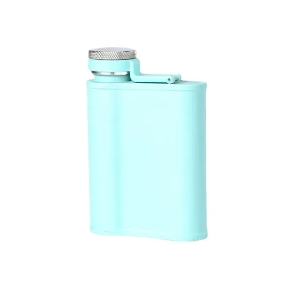 8oz Stainless Steel Square Portable Hip Flask