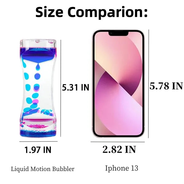 Liquid Motion Bubbler Timer Sensory Toys