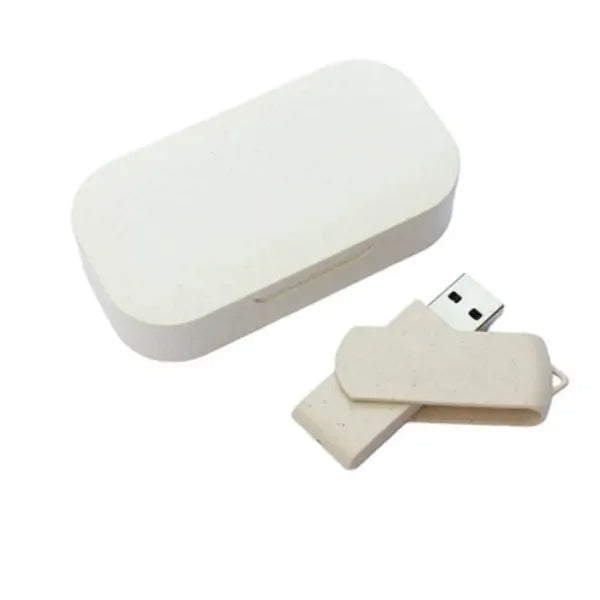 Wheat Straw USB Drive Set