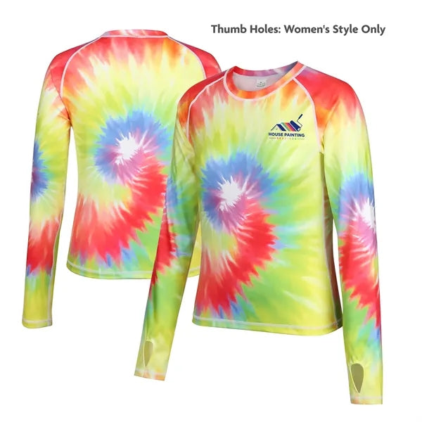 Raglan Workout Long Sleeve Shirt With Flatlock Seams