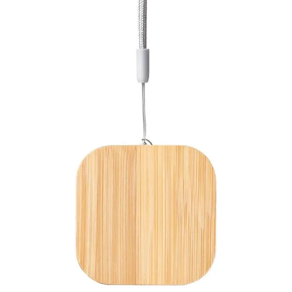 Square Bamboo Multi USB Charging Adapter Cable Kit