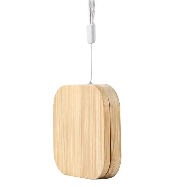 Square Bamboo Multi USB Charging Adapter Cable Kit