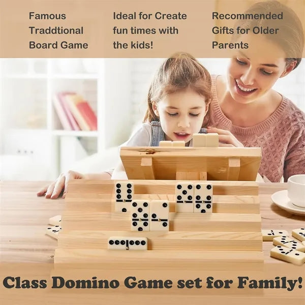 28Pcs Dominoes Set for Adults and Kids