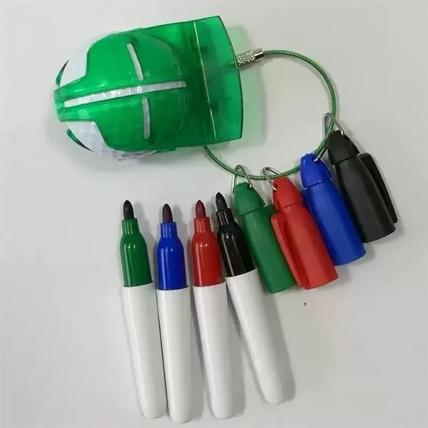 Plastic Golf Permanent Marker Pen Mini Golf Pen