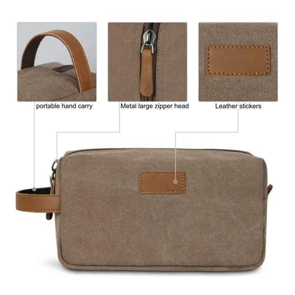 Travel Canvas Cosmetic Handbags