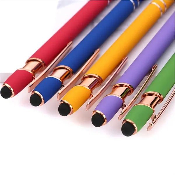 Aluminum Soft-Touch Ballpoint Pen