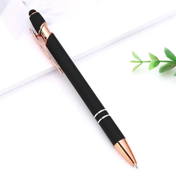Aluminum Soft-Touch Ballpoint Pen