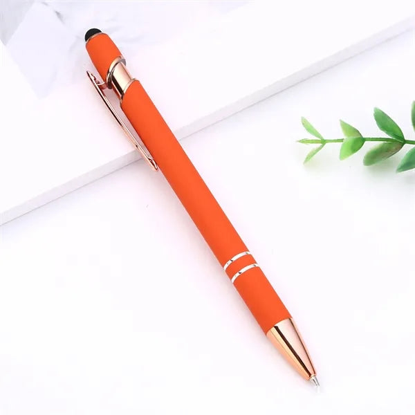 Aluminum Soft-Touch Ballpoint Pen