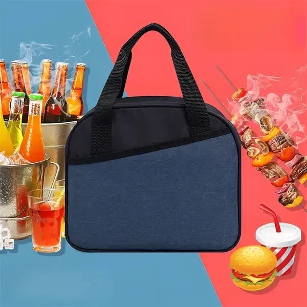 Oxford cloth portable lunch bag