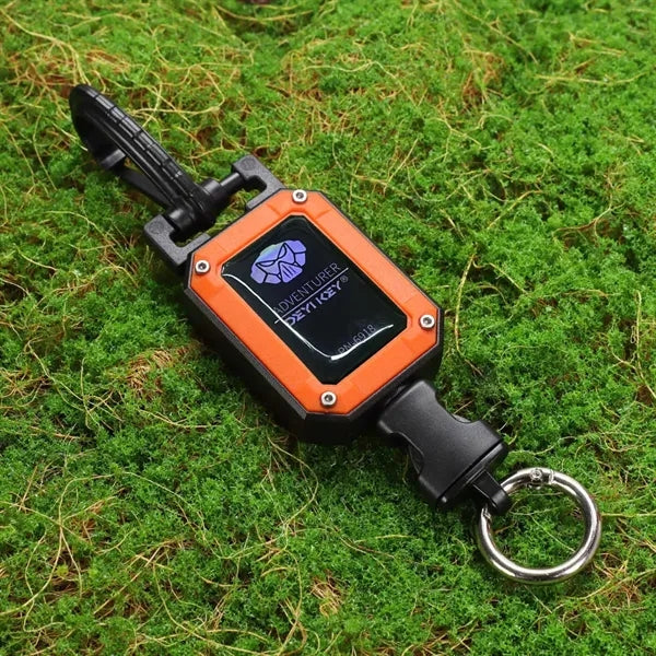 Retractable Keychain Multitool Carabiner