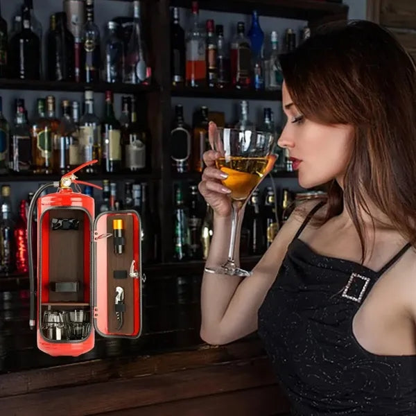Fire Extinguisher Shape Mini Bar Wine Cooler