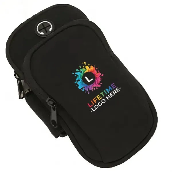 Running phone arm bag