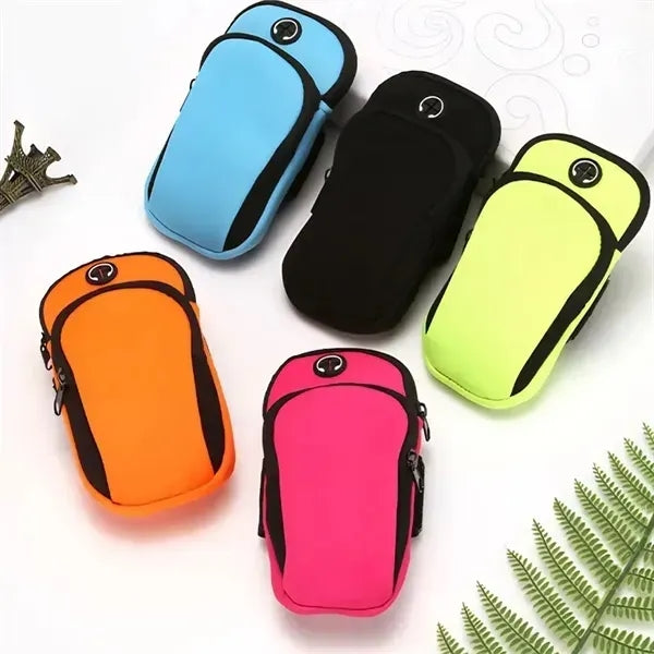 Running phone arm bag