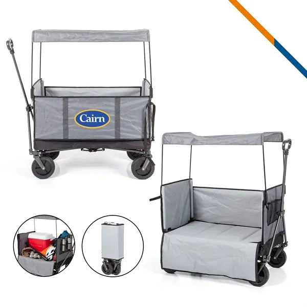 WagShade Collapsible Wagon With Canopy