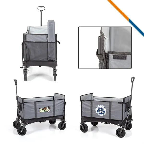 WagShade Collapsible Wagon With Canopy