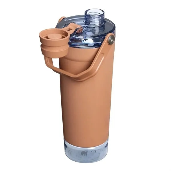 17oz portable water bottle with storage base