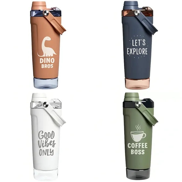 17oz portable water bottle with storage base