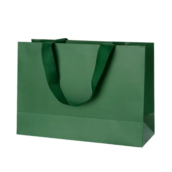 Kraft paper shopping bags.