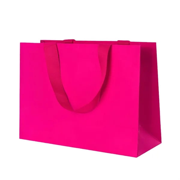 Kraft paper shopping bags.