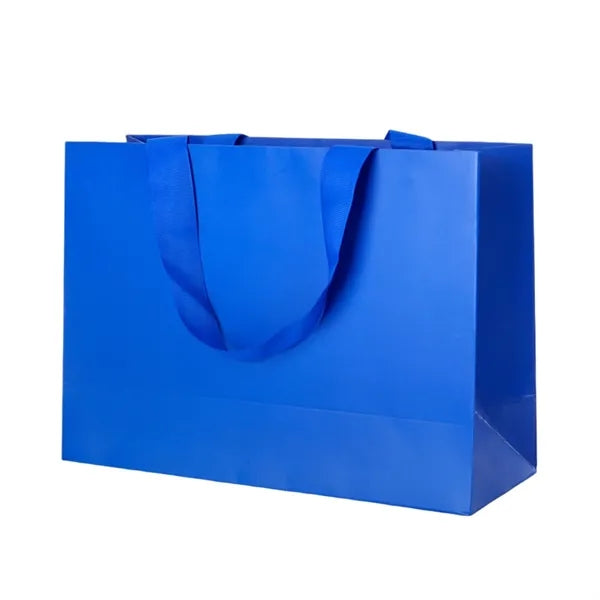 Kraft paper shopping bags.