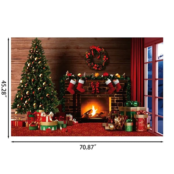 Christmas Background Cloth
