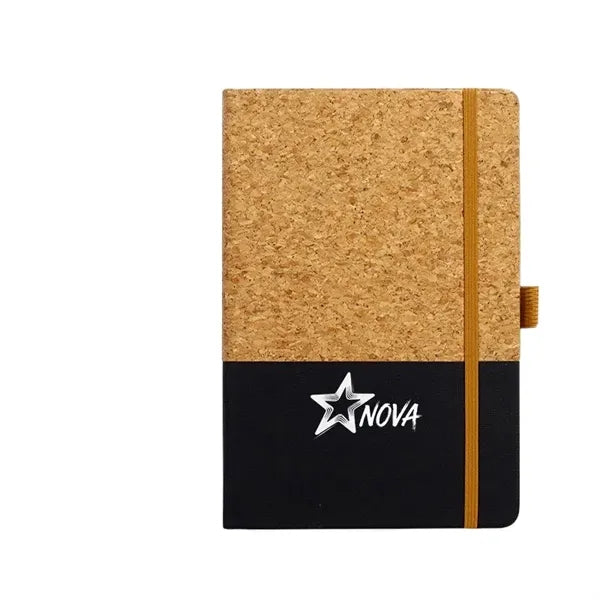 Cork grain notebook