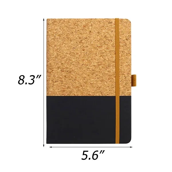 Cork grain notebook