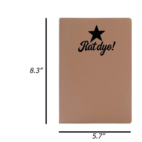 Soft surface PU notebook