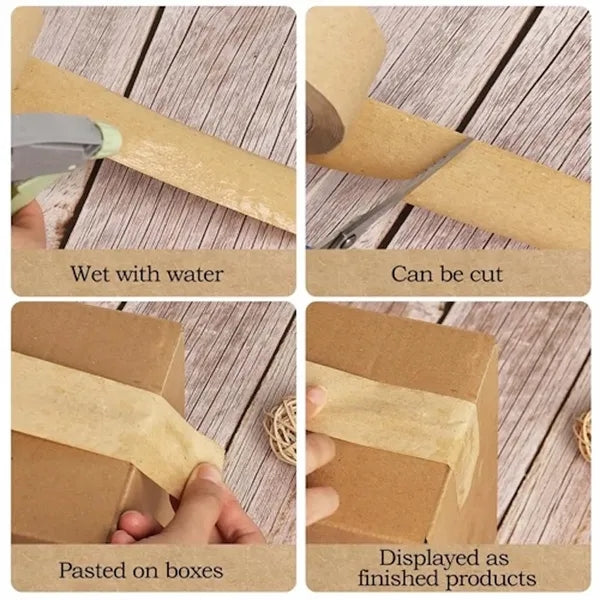 Water Activated kraft Paper Tape