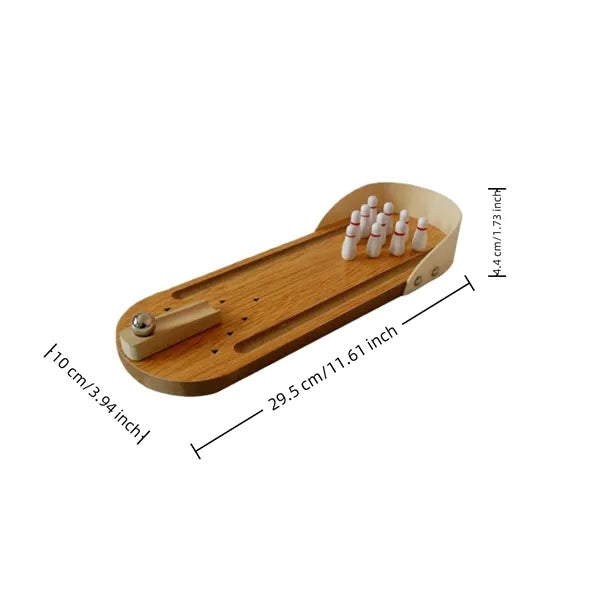 Mini Desktop Bowling Game for Office Fun and Stress Relief