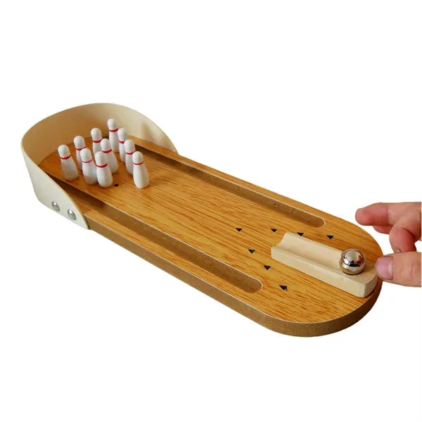 Mini Desktop Bowling Game for Office Fun and Stress Relief