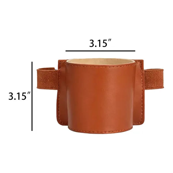 Travel Luggage Cup Holder for Suitcase with Adjustable Strap