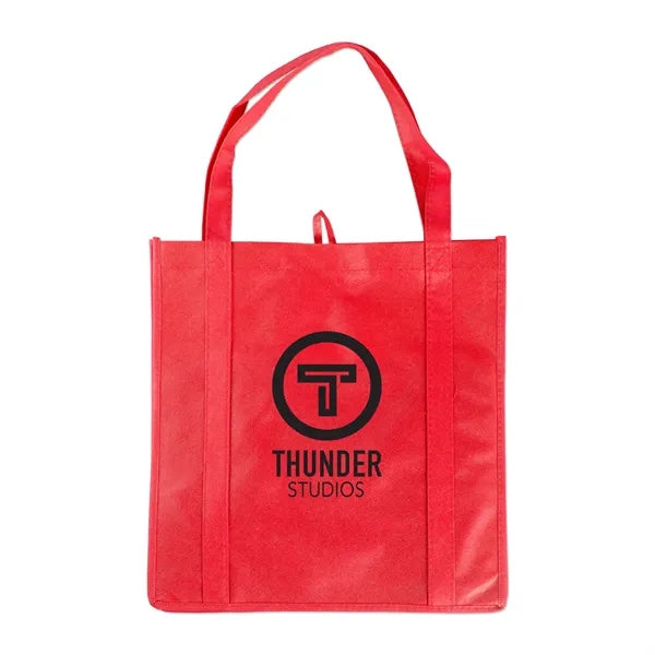 Large Nonwoven Tote with Gusset