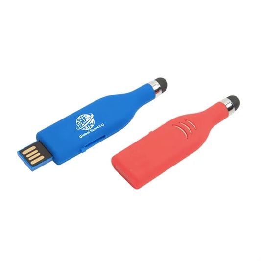 Retractable Stylus USB Flash Drive