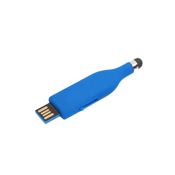 Retractable Stylus USB Flash Drive