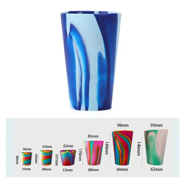 16oz Colorful Silicone Cup