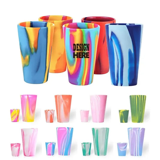 16oz Colorful Silicone Cup