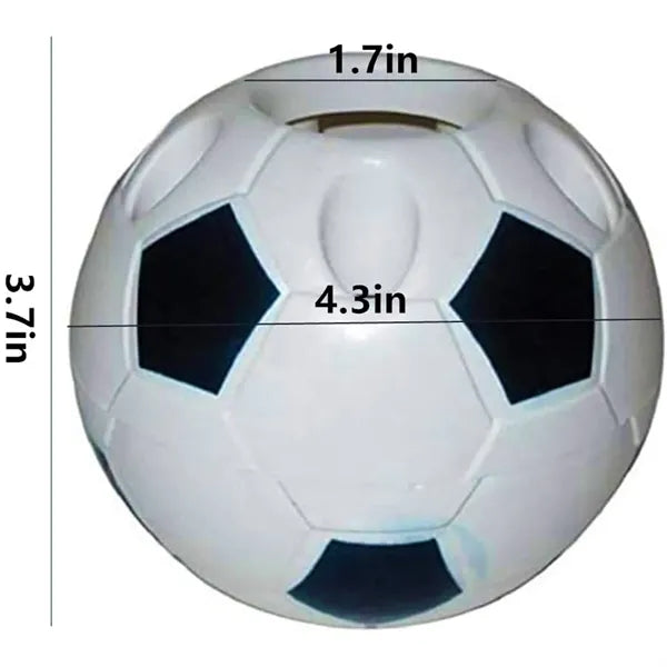 Desktop Soccer Shape Pencil Holder