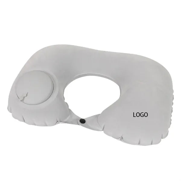 Push Inflatable U Shaped Pillow