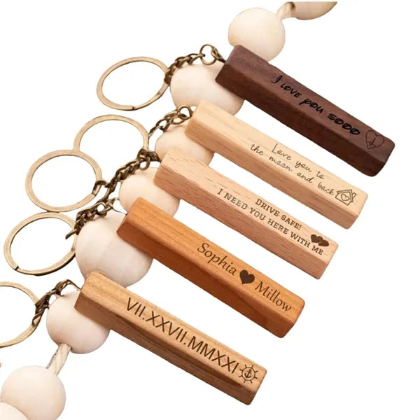 Wooden Keychain