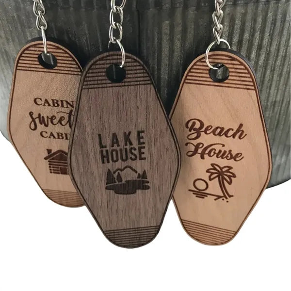 Wooden Keychain