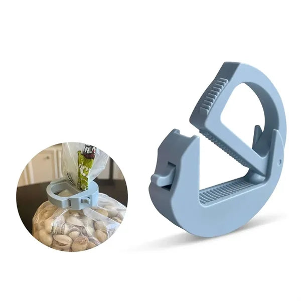 Toothed Design Food Bag Clips