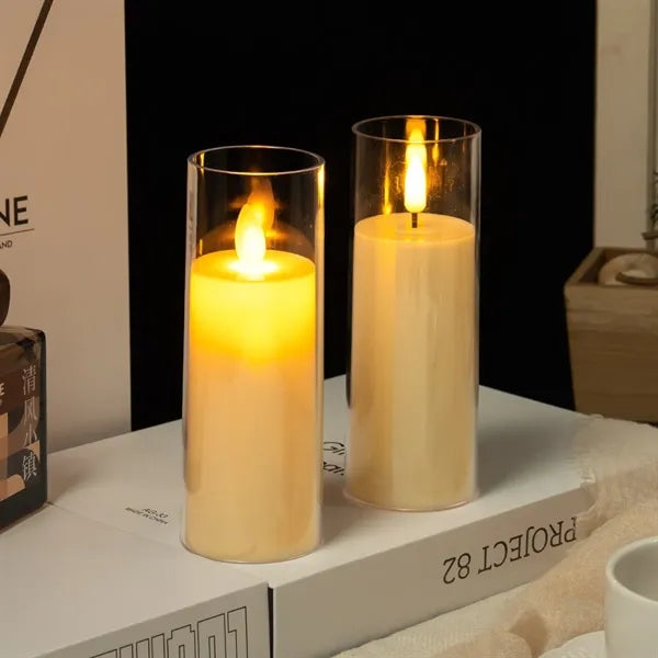 Rechargeable LED Flameless Candles with USB Charging