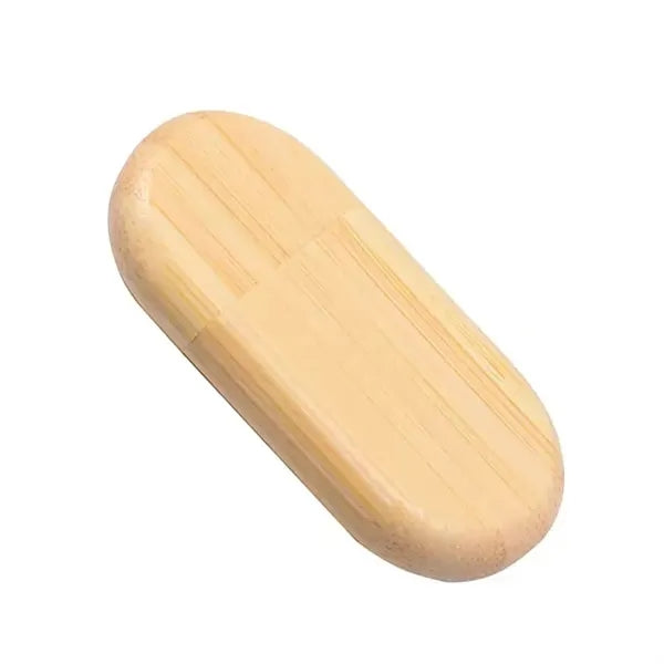 Wooden USB flash drive with magnetic closure - 4GB