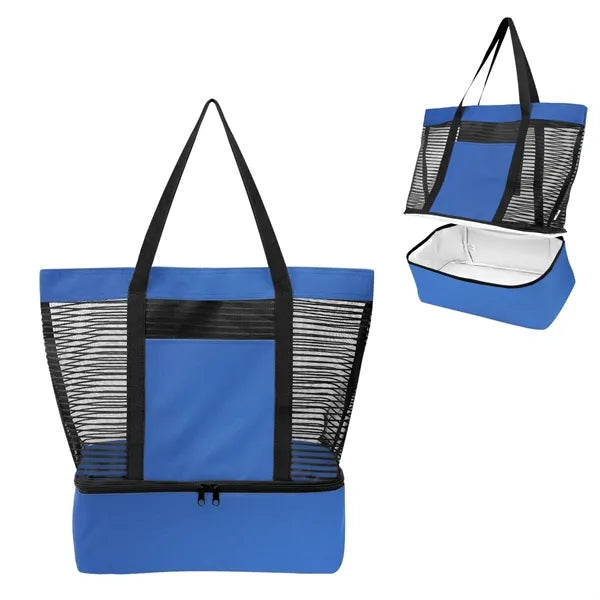 Marley rPET Mesh Tote Bag With Cooler