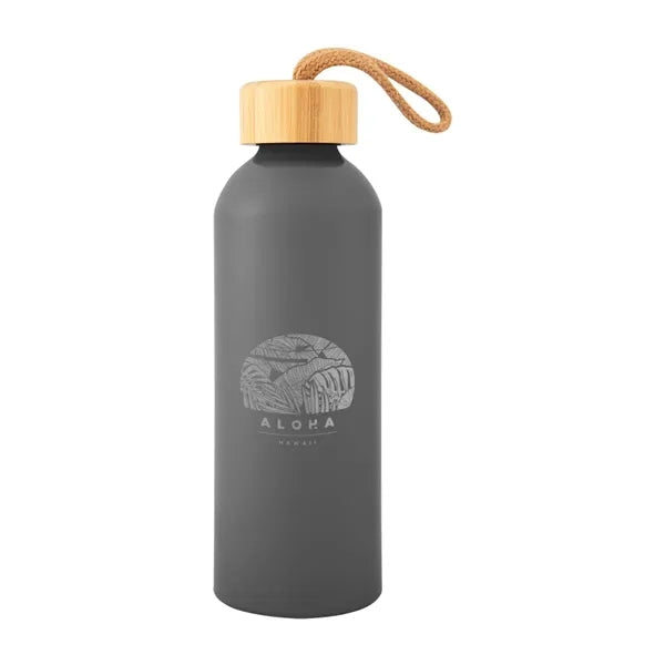 25 Oz. Full Laser Blaire Recycled Aluminum Bottle With Ba...