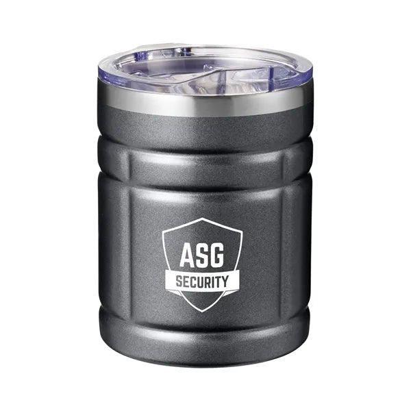 Campfire 12 oz Grid Stainless Steel Tumbler