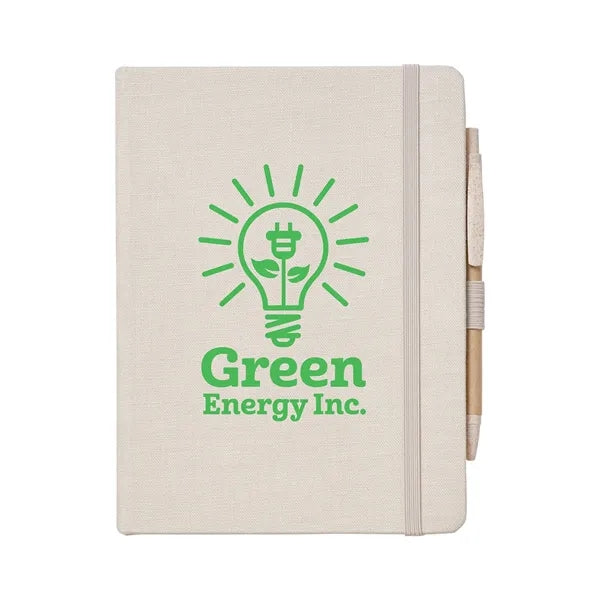 Econscious Hemp Journal Notebook & Pen 6" X 8.0125"