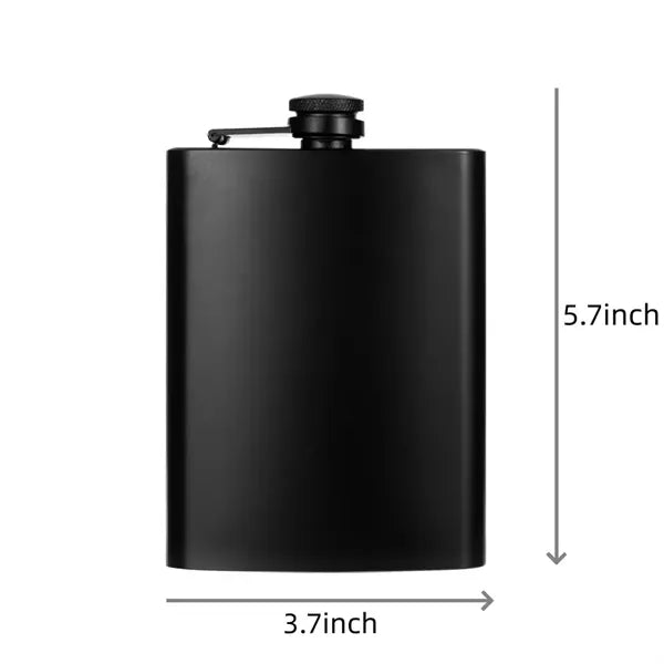 9oz 304 Stainless Steel Hip Flask for Travel&Outdoor